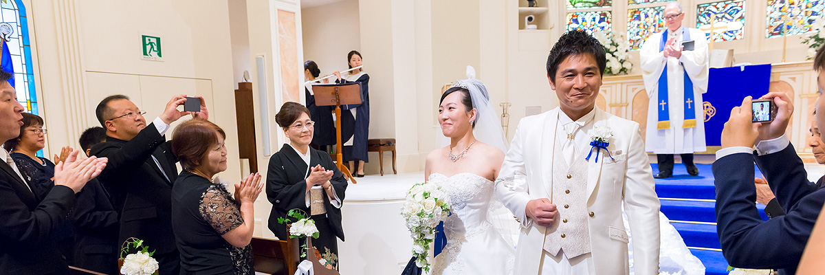 結婚式のビデオ持ち込み撮影・カメラマンなら「CRYSTAL WEDDING」【東京・埼玉・神奈川・千葉】